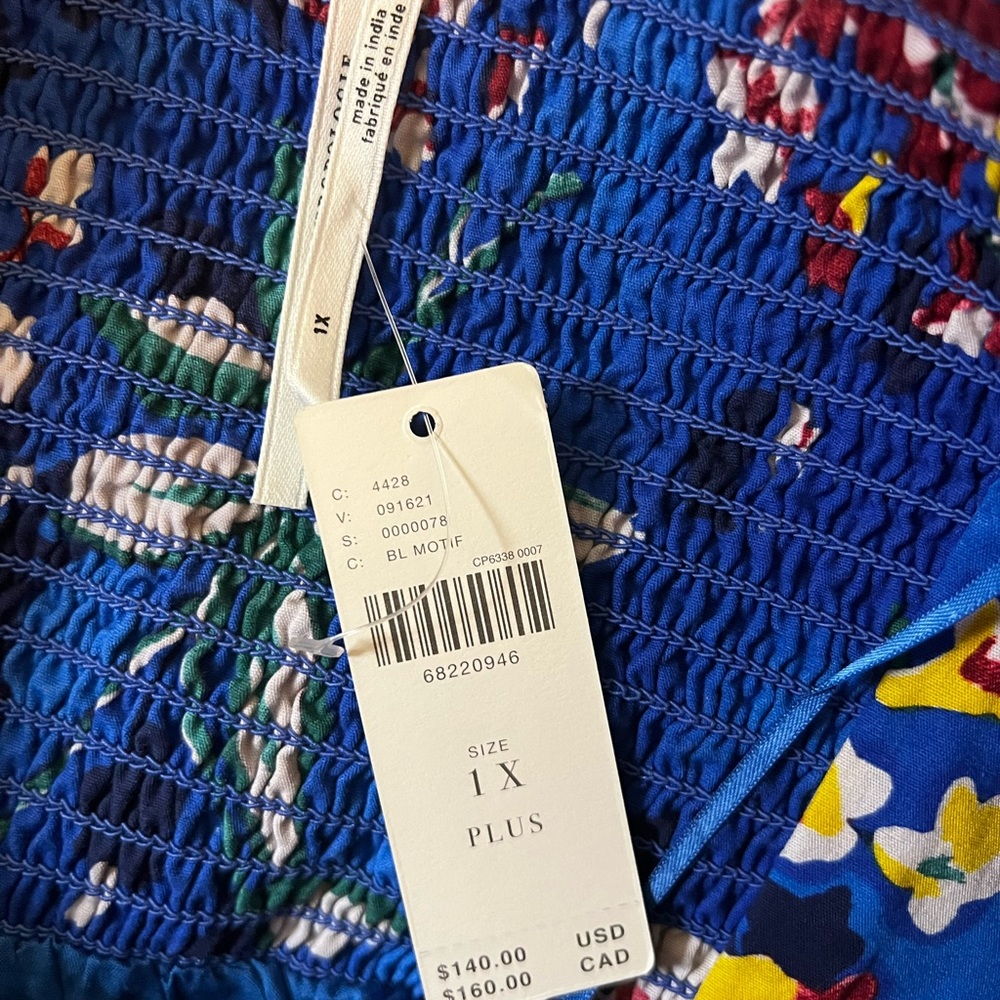Anthropologie Emily Floral Halter Mini Dress - Picture 15 of 17